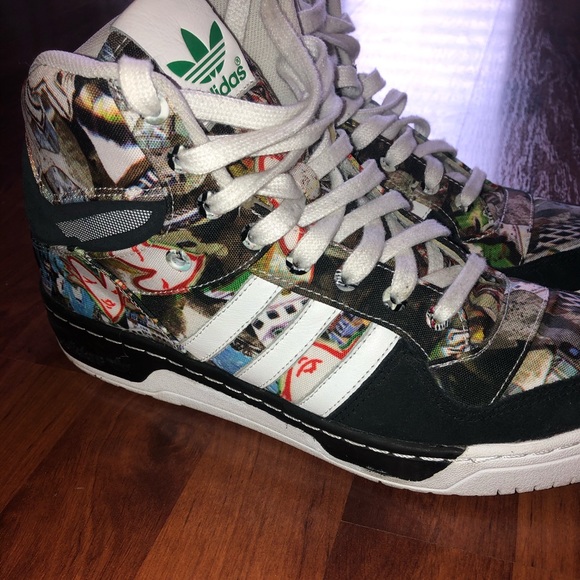 adidas Shoes - Adidas Graffiti Hightops